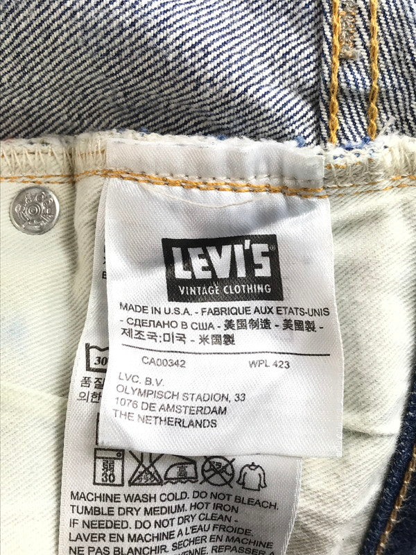 【中古品】【メンズ】 1966年モデル 501 DENIM PANTS 66501-0008 復刻 デニムパンツ ジーンズ 赤耳 ボタンフライ 158-250816-hi-25-tag サイズ：W30 カラー：インディゴ 万代Net店