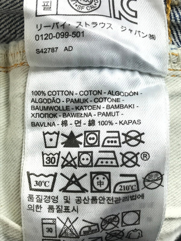 【中古品】【メンズ】 1966年モデル 501 DENIM PANTS 66501-0008 復刻 デニムパンツ ジーンズ 赤耳 ボタンフライ 158-250816-hi-25-tag サイズ：W30 カラー：インディゴ 万代Net店