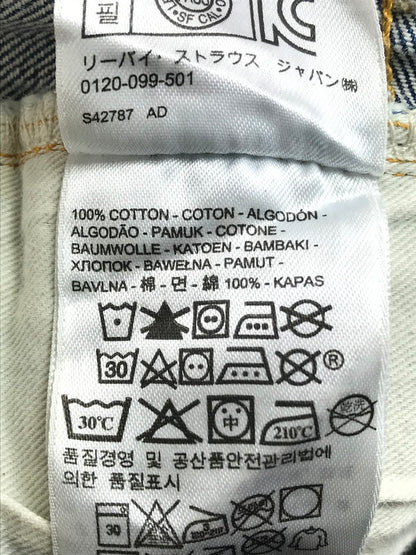 【中古品】【メンズ】 1966年モデル 501 DENIM PANTS 66501-0008 復刻 デニムパンツ ジーンズ 赤耳 ボタンフライ 158-250816-hi-25-tag サイズ：W30 カラー：インディゴ 万代Net店
