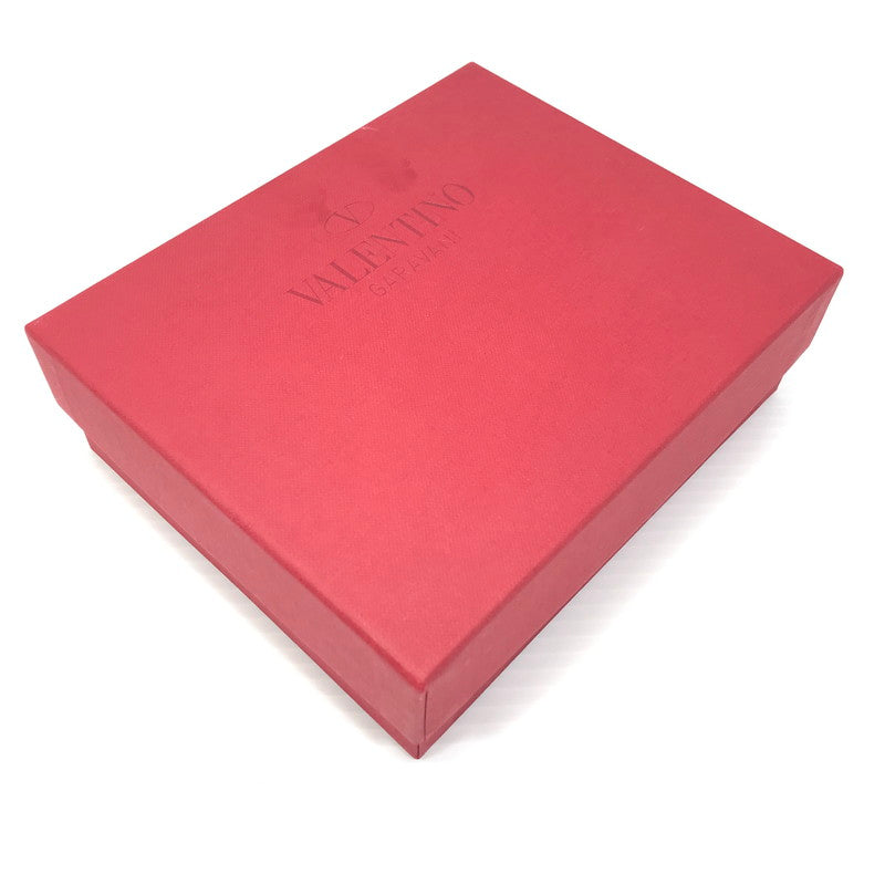 【中古品】【レディース】 VALENTINO GARAVANI ヴァレンティノ ガラヴァーニ ROCKSTUD WALLET WW2P0W06VSH ロックスタッズ 二つ折り財布 181-250810-na-16-tag カラー：ピンク 万代Net店