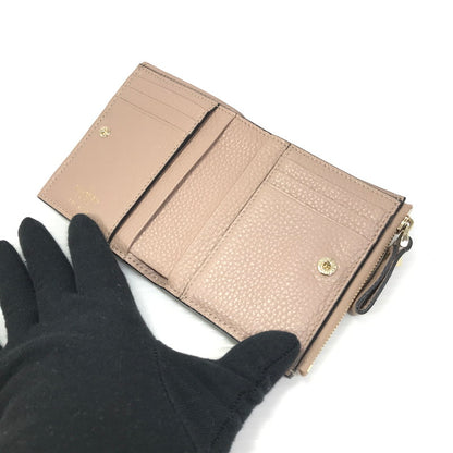 【中古品】【レディース】 VALENTINO GARAVANI ヴァレンティノ ガラヴァーニ ROCKSTUD WALLET WW2P0W06VSH ロックスタッズ 二つ折り財布 181-250810-na-16-tag カラー：ピンク 万代Net店