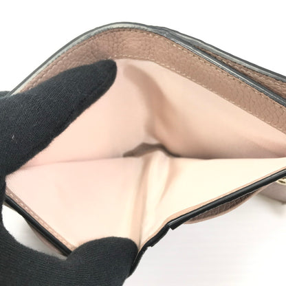 【中古品】【レディース】 VALENTINO GARAVANI ヴァレンティノ ガラヴァーニ ROCKSTUD WALLET WW2P0W06VSH ロックスタッズ 二つ折り財布 181-250810-na-16-tag カラー：ピンク 万代Net店