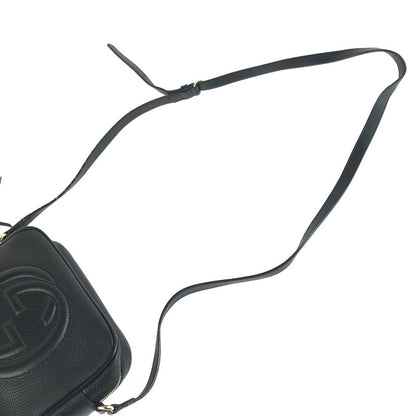 【中古品】【メンズ】 GUCCI グッチ ソーホー ショルダーバッグ 308364 インターロッキングG カバン 180-250816-hi-12-tag カラー：ブラック 万代Net店