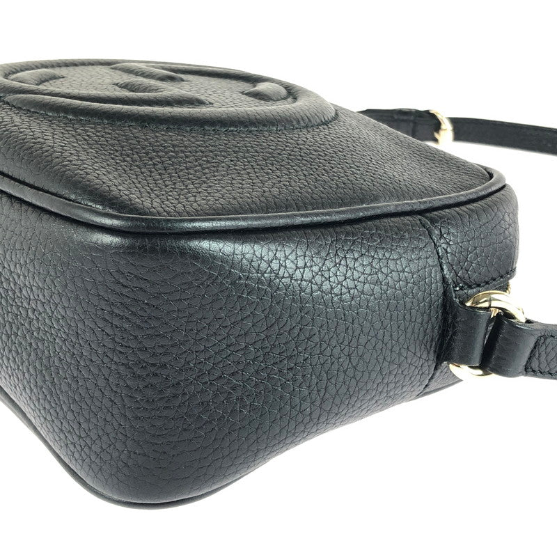 【中古品】【メンズ】 GUCCI グッチ ソーホー ショルダーバッグ 308364 インターロッキングG カバン 180-250816-hi-12-tag カラー：ブラック 万代Net店