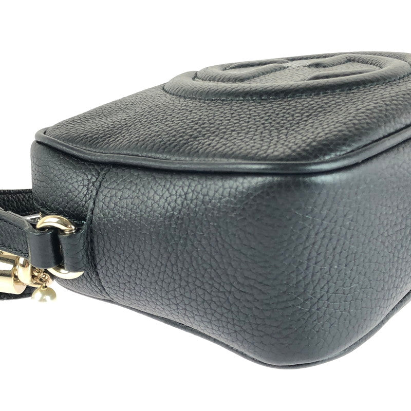 【中古品】【メンズ】 GUCCI グッチ ソーホー ショルダーバッグ 308364 インターロッキングG カバン 180-250816-hi-12-tag カラー：ブラック 万代Net店