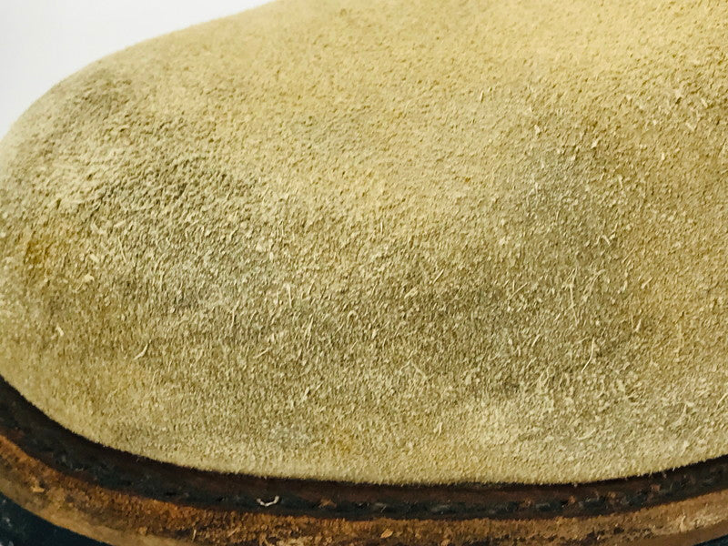 【中古品】【メンズ】 RED WING レッドウィング ASTM SUEDE ENGINEER BOOT 8268 初期タグ 先芯入りスウェード エンジニア ブーツ靴 164-250823-rt-04-tag サイズ：8 D カラー：ベージュ 万代Net店