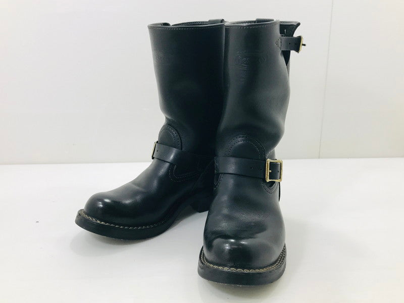 【中古品】【メンズ】 WESCO ウエスコ CUSTOM BOSS ENGINEER BOOTS BK7710430 カスタムボス エンジニア ブーツ靴 164-250823-rt-06-tag サイズ：7 1/2 E カラー：ブラック 万代Net店