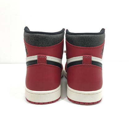 【中古美品】【メンズ】 NIKE ナイキ AIR JORDAN 1 HIGH OG LOST & FOUND CHICAGO DZ5485-612 エアジョーダン1 ハイ OG ロスト & ファウンド/シカゴ スニーカー 靴 160-250813-rt-02-tag サイズ：27.5cm US9.5 カラー：VARSITY RED/BLACK-SAIL-MUSLIN 万代Net店