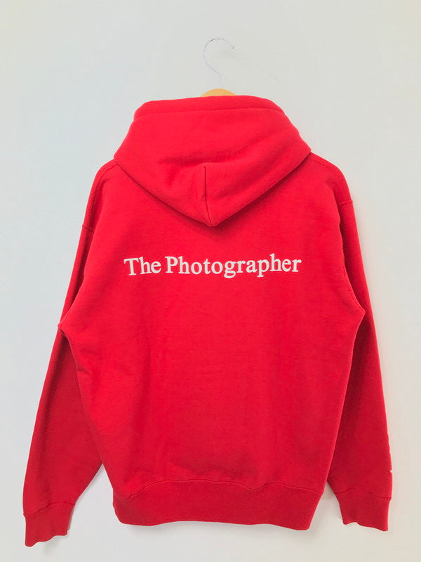 【中古品】【メンズ】 #FR2 エフアールツー NO PHOTOS PULLOVER HOODIE ノー フォト プルオーバー フーディー 142-260522-rt-03-tagh サイズ：M カラー：レッド 万代Net店