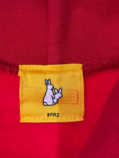 【中古品】【メンズ】 #FR2 エフアールツー NO PHOTOS PULLOVER HOODIE ノー フォト プルオーバー フーディー 142-260522-rt-03-tagh サイズ：M カラー：レッド 万代Net店