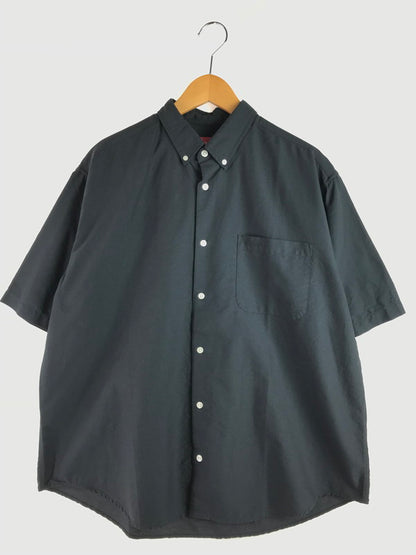 【中古美品】【メンズ】 Supreme シュプリーム LOOSE FIT S/S OXFORD SHIRT ルーズ フィット ショートスリーブ オックスフォード シャツ 半袖シャツ 149-250816-hi-01-tag サイズ：M カラー：ブラック 万代Net店