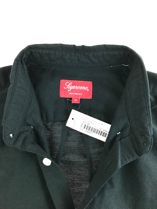 【中古美品】【メンズ】 Supreme シュプリーム LOOSE FIT S/S OXFORD SHIRT ルーズ フィット ショートスリーブ オックスフォード シャツ 半袖シャツ 149-250816-hi-01-tag サイズ：M カラー：ブラック 万代Net店