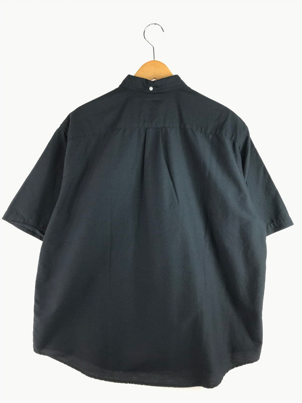 【中古美品】【メンズ】 Supreme シュプリーム LOOSE FIT S/S OXFORD SHIRT ルーズ フィット ショートスリーブ オックスフォード シャツ 半袖シャツ 149-250816-hi-01-tag サイズ：M カラー：ブラック 万代Net店