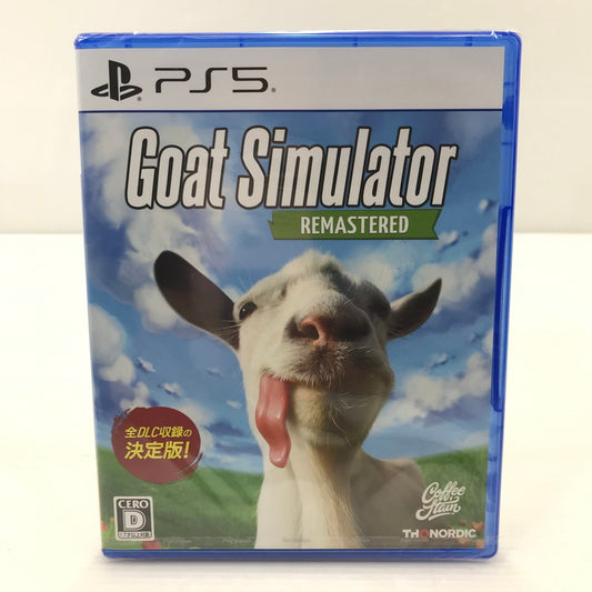 【中古美品】 【未開封】PlayStation5 PS5 プレイステーション5 プレステ5 ソフト Goat Simulator: Remastered [CERO区分_D / 17歳以上対象] ゲーム 026-251010-yy-07-tag 万代Net店