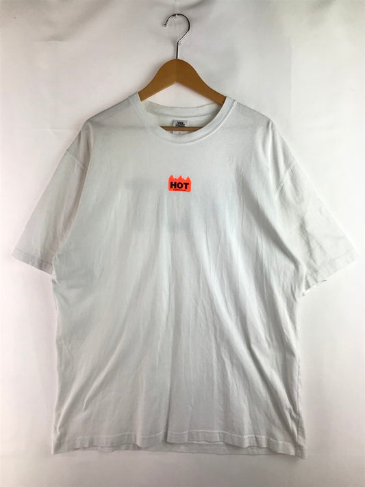 【中古品】【メンズ】 THE BLACK EYE PATCH ブラックアイパッチ HOT PRINT S/S TEE ホット プリント ショートスリーブTシャツ 半袖Tシャツ トップス 142-250814-rt-02-tag サイズ：XL カラー：ホワイト 万代Net店