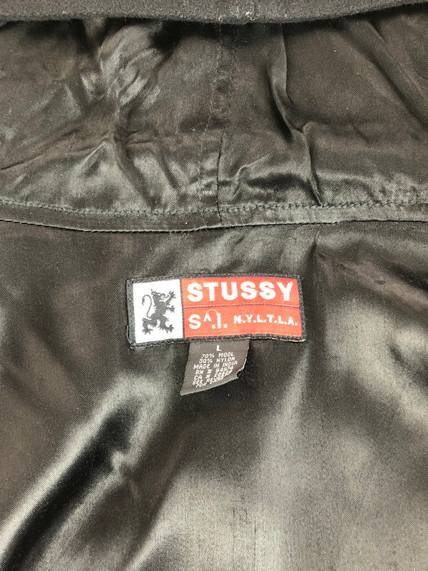 【中古品】【メンズ】 WOOL HOODED COAT ウール フーデッド コート アウター 142-250827-na-07-tag サイズ：L カラー：ブラック 万代Net店