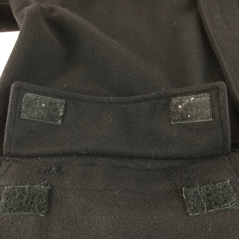 【中古品】【メンズ】 WOOL HOODED COAT ウール フーデッド コート アウター 142-250827-na-07-tag サイズ：L カラー：ブラック 万代Net店