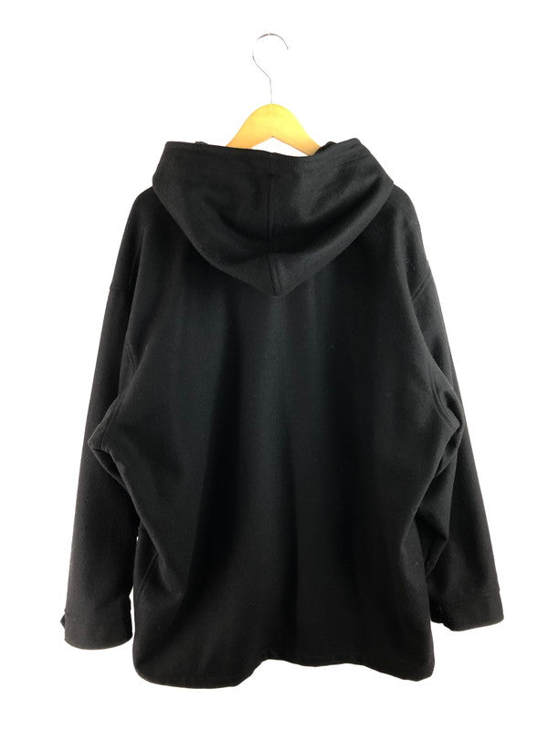 【中古品】【メンズ】 WOOL HOODED COAT ウール フーデッド コート アウター 142-250827-na-07-tag サイズ：L カラー：ブラック 万代Net店
