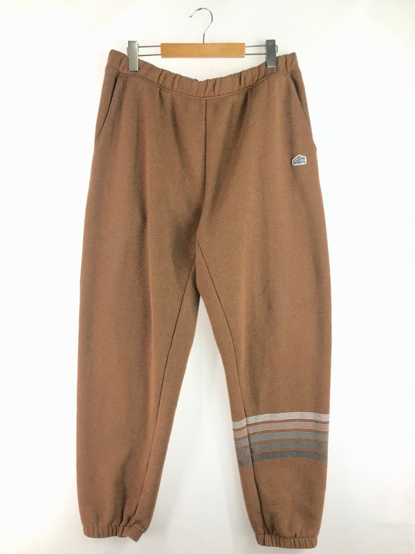 【中古品】【メンズ】 LINE LOGO RIDGE STRIPE UPRISAL SWEATPANTS 26054 ラインロゴ リッジ ストライプ アップライザル スウェットパンツ ボトムス 155-250907-na-17-tag サイズ：L カラー：ブラウン 万代Net店