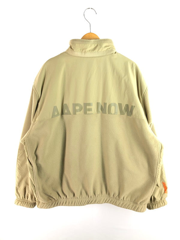 【中古品】【メンズ】 AAPE BY A BATHING APE エーエイプ バイ アベイシングエイプ AAPJKM7396XXF リバーシブル エイプフェイス ジャケット アウター 142-250827-rt-05-tag サイズ：L カラー：ベージュ系 万代Net店