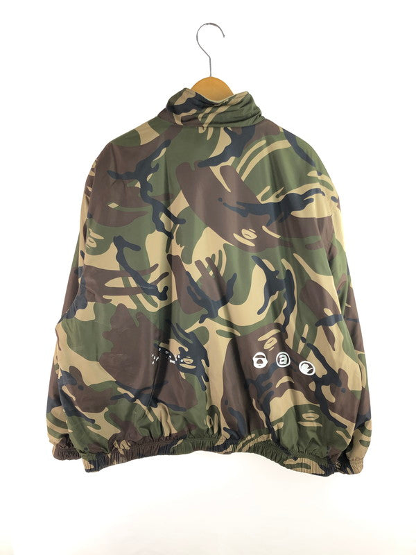 【中古品】【メンズ】 AAPE BY A BATHING APE エーエイプ バイ アベイシングエイプ AAPJKM7396XXF リバーシブル エイプフェイス ジャケット アウター 142-250827-rt-05-tag サイズ：L カラー：ベージュ系 万代Net店