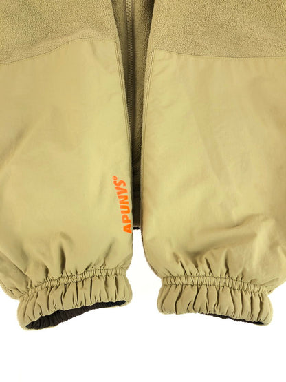 【中古品】【メンズ】 AAPE BY A BATHING APE エーエイプ バイ アベイシングエイプ AAPJKM7396XXF リバーシブル エイプフェイス ジャケット アウター 142-250827-rt-05-tag サイズ：L カラー：ベージュ系 万代Net店