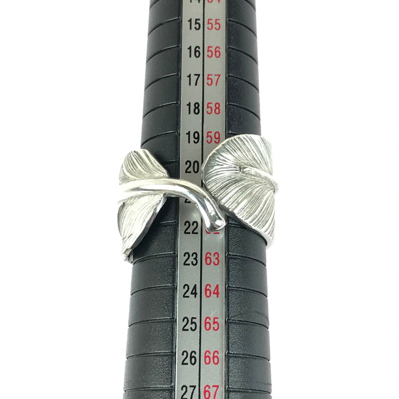 【中古品】【メンズ】 THE BINGO BROTHERS ビンゴブラザーズ SV925 FEATHER RING シルバー925 フェザーリング 指輪 アクセサリー 191-250814-hi-09-tag カラー：シルバー 14.5号 万代Net店