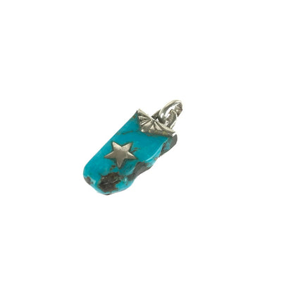 【中古品】【メンズ】 THE BINGO BROTHERS ビンゴブラザーズ TURQUOISE STAR PENDANT TOP ターコイズ ペンダントトップ アクセサリー 191-250810-rt-02-tag カラー：ターコイズ 万代Net店