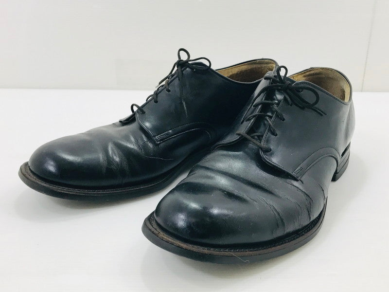 【現状渡し品】【メンズ】 U.S.NAVY アメリカ海軍 80's SERVICE SHOES DLA100-83-C-4127 1983年製 インターナショナルシューカンパニー サービスシューズ 靴 164-250823-rt-01-tag サイズ：10R カラー：ブラック 万代Net店