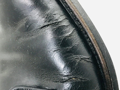 【現状渡し品】【メンズ】 U.S.NAVY アメリカ海軍 80's SERVICE SHOES DLA100-83-C-4127 1983年製 インターナショナルシューカンパニー サービスシューズ 靴 164-250823-rt-01-tag サイズ：10R カラー：ブラック 万代Net店