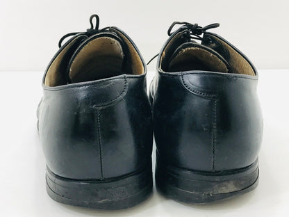 【現状渡し品】【メンズ】 U.S.NAVY アメリカ海軍 80's SERVICE SHOES DLA100-83-C-4127 1983年製 インターナショナルシューカンパニー サービスシューズ 靴 164-250823-rt-01-tag サイズ：10R カラー：ブラック 万代Net店
