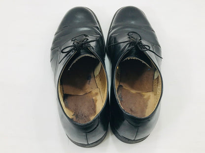 【現状渡し品】【メンズ】 U.S.NAVY アメリカ海軍 80's SERVICE SHOES DLA100-83-C-4127 1983年製 インターナショナルシューカンパニー サービスシューズ 靴 164-250823-rt-01-tag サイズ：10R カラー：ブラック 万代Net店