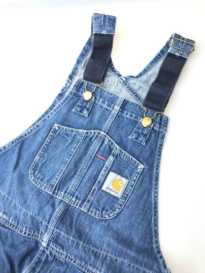 【中古品】【メンズ】 CARHARTT WIP カーハート ワークインプログレス BIG OVERALL I020995 ビッグ カバーオール サロペット 153-250904-rt-12-tag サイズ：W28 L32 カラー：インディゴ 万代Net店