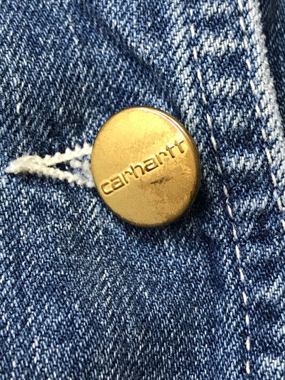 【中古品】【メンズ】 CARHARTT WIP カーハート ワークインプログレス BIG OVERALL I020995 ビッグ カバーオール サロペット 153-250904-rt-12-tag サイズ：W28 L32 カラー：インディゴ 万代Net店