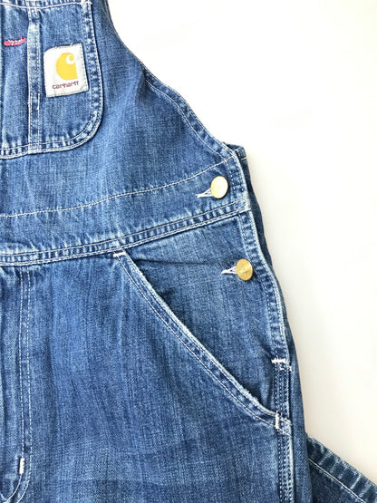 【中古品】【メンズ】 CARHARTT WIP カーハート ワークインプログレス BIG OVERALL I020995 ビッグ カバーオール サロペット 153-250904-rt-12-tag サイズ：W28 L32 カラー：インディゴ 万代Net店