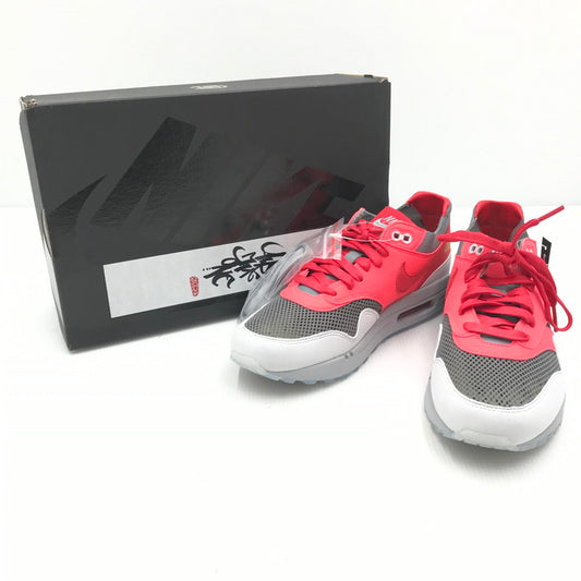【中古美品】【メンズ】 NIKE ナイキ ×CLOT クロット コラボ AIR MAX 1 K.O.D SOLAR RED DD1870-600 エアマックス 1 K.O.D ソーラーレッドスニーカー 靴 160-250816-rt-06-tag サイズ：25.5cm US7.5 カラー：KISS OF DEATH SOLOAR RED/UNIVERSITY RED 万代Net店