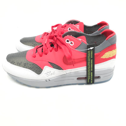【中古美品】【メンズ】 NIKE ナイキ ×CLOT クロット コラボ AIR MAX 1 K.O.D SOLAR RED DD1870-600 エアマックス 1 K.O.D ソーラーレッドスニーカー 靴 160-250816-rt-06-tag サイズ：25.5cm US7.5 カラー：KISS OF DEATH SOLOAR RED/UNIVERSITY RED 万代Net店