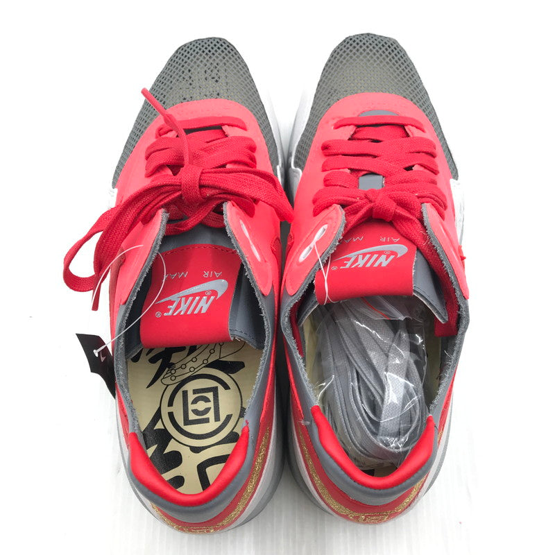 【中古美品】【メンズ】 NIKE ナイキ ×CLOT クロット コラボ AIR MAX 1 K.O.D SOLAR RED DD1870-600 エアマックス 1 K.O.D ソーラーレッドスニーカー 靴 160-250816-rt-06-tag サイズ：25.5cm US7.5 カラー：KISS OF DEATH SOLOAR RED/UNIVERSITY RED 万代Net店