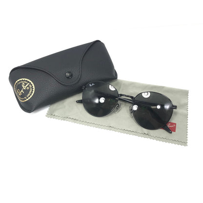 【中古品】【メンズ】 Ray-Ban レイバン SUNGLASSES RB3691F サングラス アクセサリー アイウェア 203-250824-na-05-tag サイズ：53ロ21 145 カラー：ブラック 万代Net店