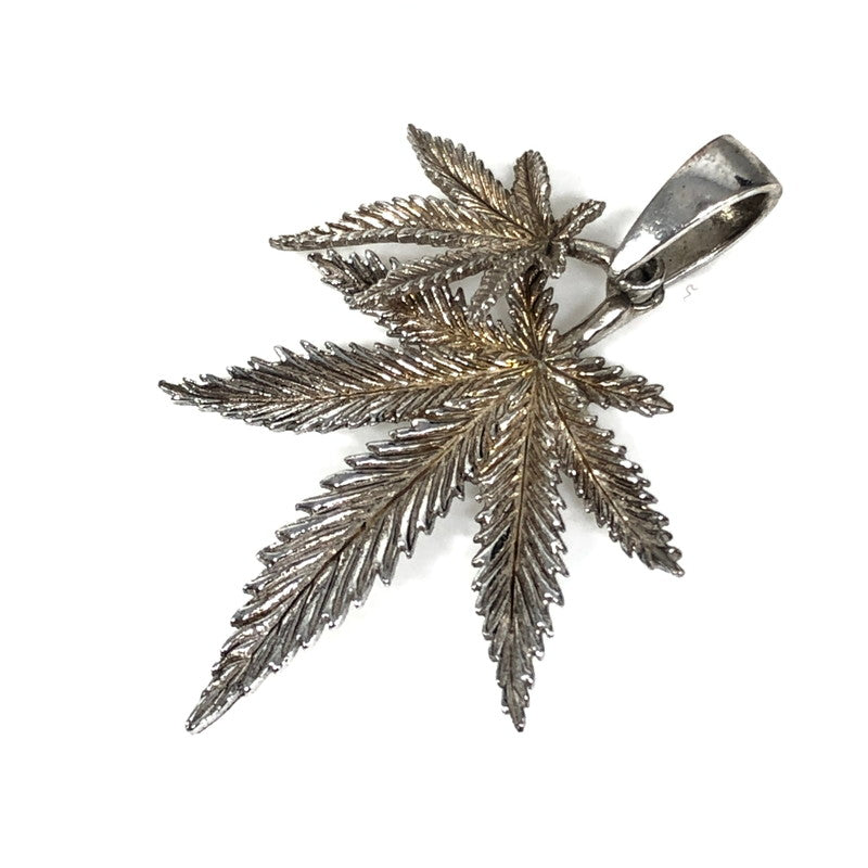 【中古品】【メンズ】 AVALANCHE アヴァランチ SV925 シルバー ウィードデザイン ペンダントトップ アクセサリー 192-250819-na-05-tag カラー：シルバー 万代Net店