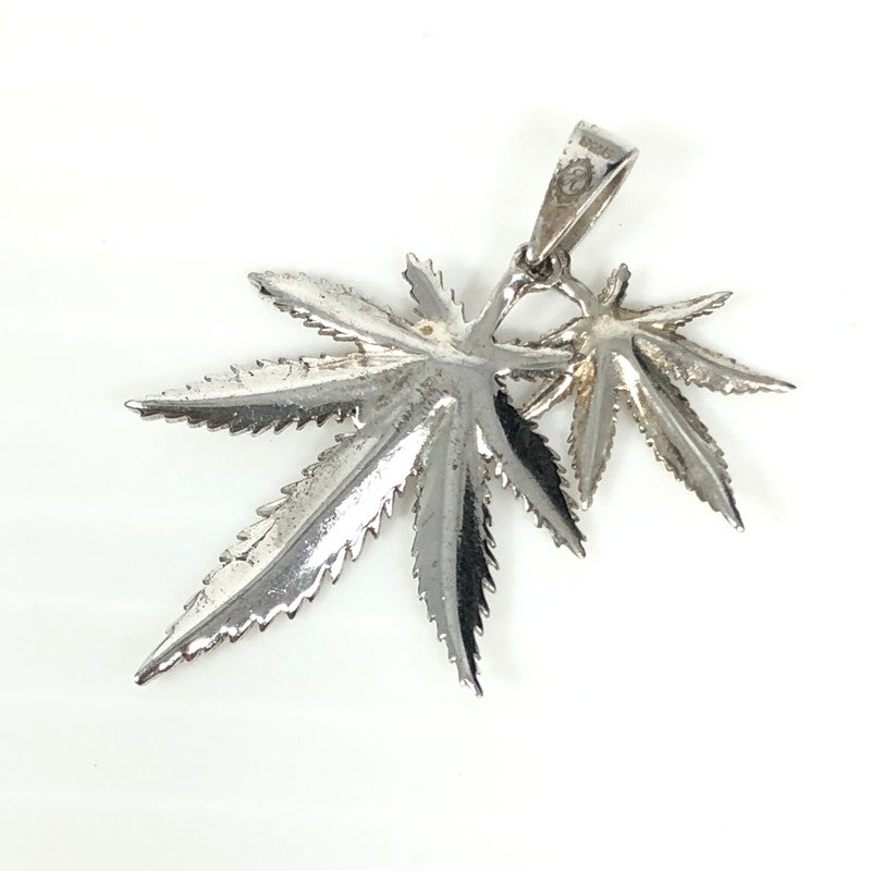 【中古品】【メンズ】 AVALANCHE アヴァランチ SV925 シルバー ウィードデザイン ペンダントトップ アクセサリー 192-250819-na-05-tag カラー：シルバー 万代Net店