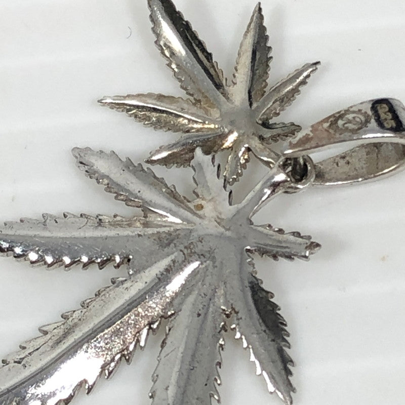 【中古品】【メンズ】 AVALANCHE アヴァランチ SV925 シルバー ウィードデザイン ペンダントトップ アクセサリー 192-250819-na-05-tag カラー：シルバー 万代Net店