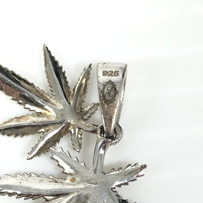 【中古品】【メンズ】 AVALANCHE アヴァランチ SV925 シルバー ウィードデザイン ペンダントトップ アクセサリー 192-250819-na-05-tag カラー：シルバー 万代Net店