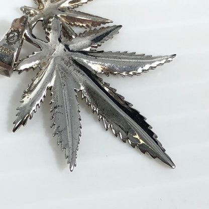 【中古品】【メンズ】 AVALANCHE アヴァランチ SV925 シルバー ウィードデザイン ペンダントトップ アクセサリー 192-250819-na-05-tag カラー：シルバー 万代Net店