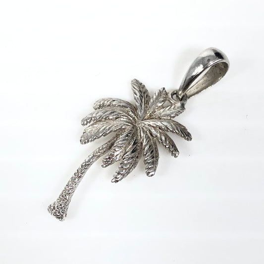 【中古品】【メンズ】 AVALANCHE アヴァランチ SV925 シルバー パームツリーデザイン ペンダントトップ アクセサリー 192-250819-na-06-tag カラー：シルバー 万代Net店