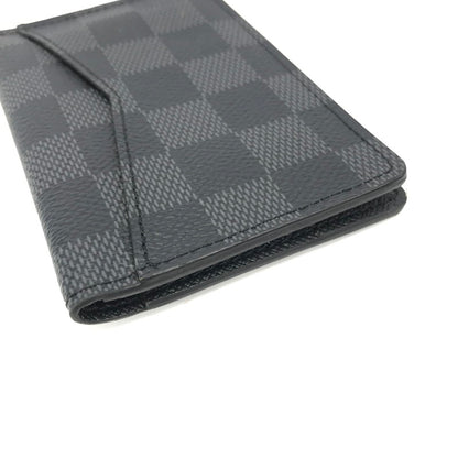 【中古品】【メンズ】 LOUIS VUITTON ルイ・ヴィトン オーガナイザー ドゥ ポッシュ N63143 カードケース 名刺入れ 財布 179-250822-yy-02-tag カラー：ダミエ/ブラック 万代Net店