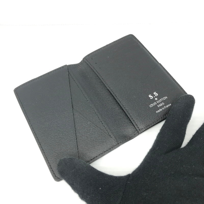 【中古品】【メンズ】 LOUIS VUITTON ルイ・ヴィトン オーガナイザー ドゥ ポッシュ N63143 カードケース 名刺入れ 財布 179-250822-yy-02-tag カラー：ダミエ/ブラック 万代Net店