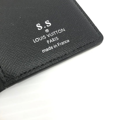 【中古品】【メンズ】 LOUIS VUITTON ルイ・ヴィトン オーガナイザー ドゥ ポッシュ N63143 カードケース 名刺入れ 財布 179-250822-yy-02-tag カラー：ダミエ/ブラック 万代Net店