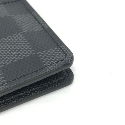 【中古品】【メンズ】 LOUIS VUITTON ルイ・ヴィトン オーガナイザー ドゥ ポッシュ N63143 カードケース 名刺入れ 財布 179-250822-yy-02-tag カラー：ダミエ/ブラック 万代Net店