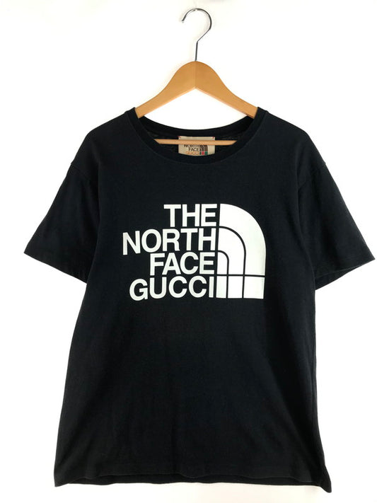 【中古品】【メンズ】 × THE NORTH FACE ザ・ノースフェイス LOGO PRINT TEE 615044 XJDBZ ロゴ プリント Tシャツ 半袖Tシャツ 141-250817-na-04-tag サイズ：XS カラー：ブラック 万代Net店